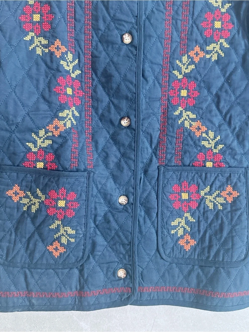 NWT Sezane X Lucia Vergara Abella Jacket embroidered